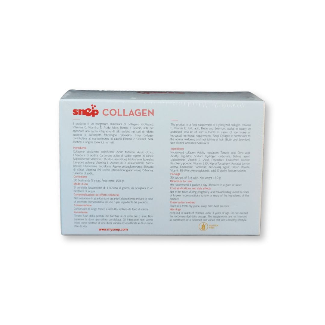 Collagen Snep - Integratore Alimentare Capelli, Pelle e Unghie