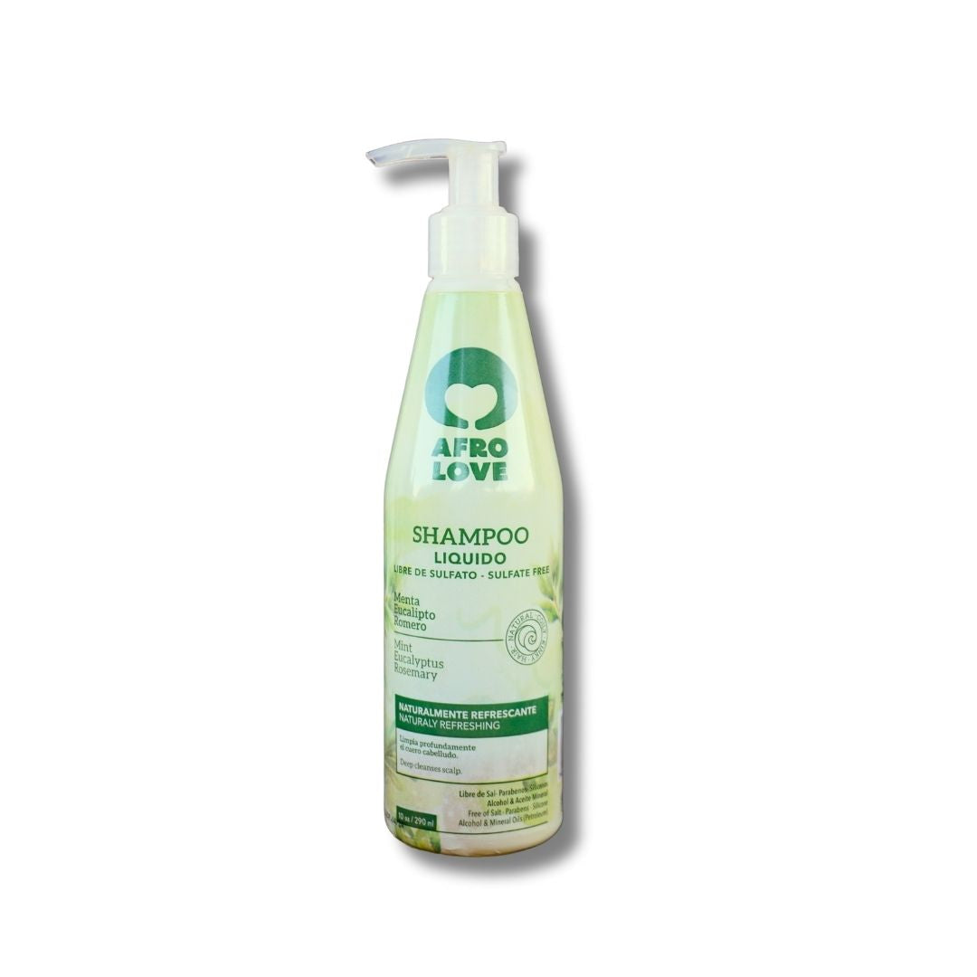 Shampoo Purificante alla Menta Senza Solfati Afro Love