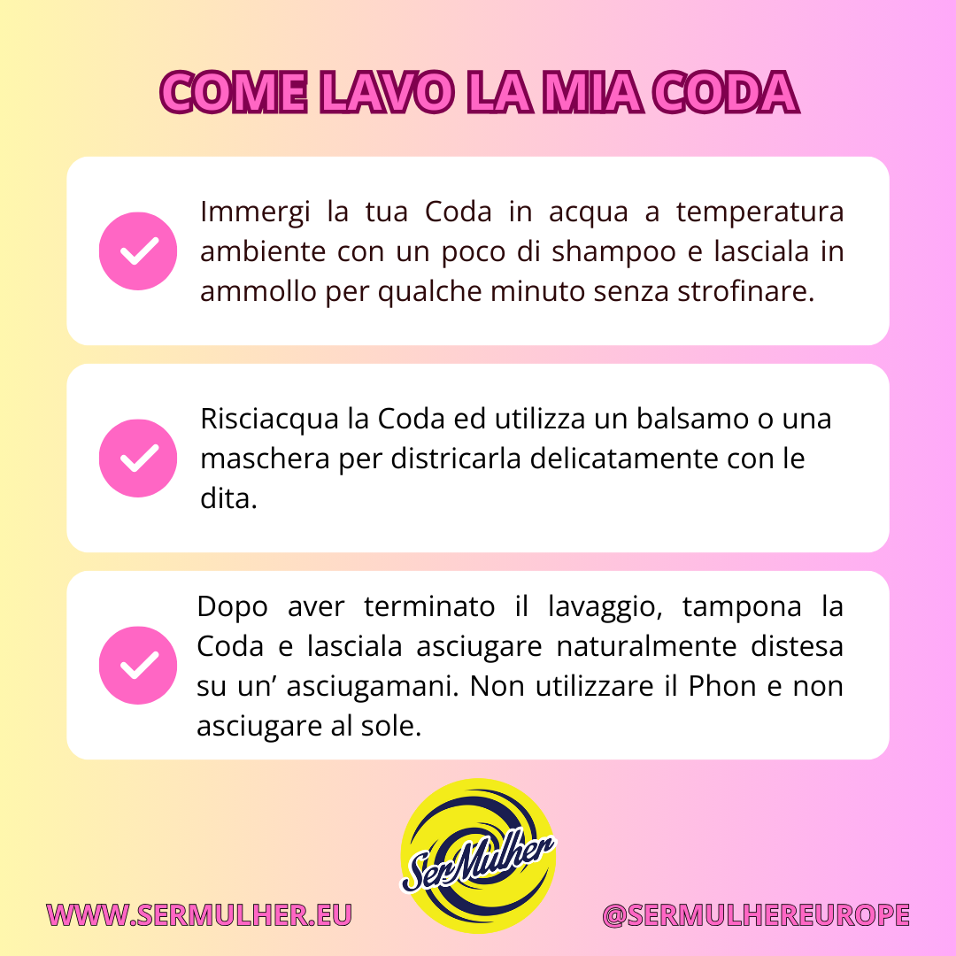 Coda Di Cavallo Extension EMILY, Capelli Ondulati 70 cm