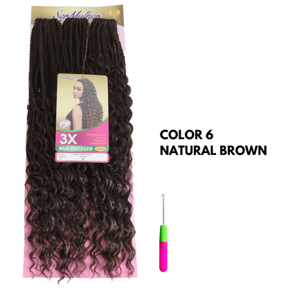 BOHO BOX BRAIDS – Extension TRECCINE per crochet braids