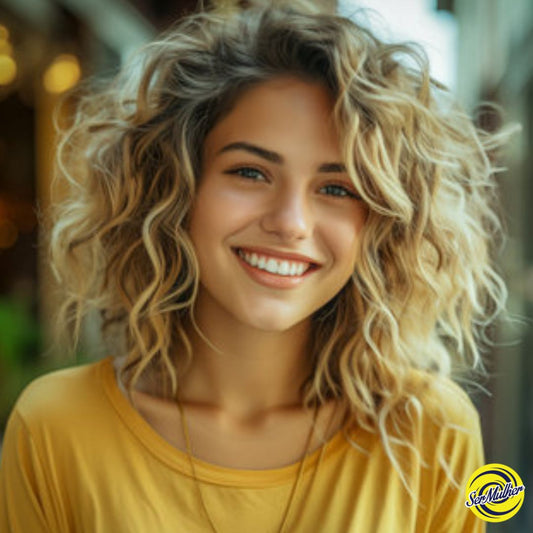 New DEEP WAVE- Extension sintetiche di capelli ondulati 35 cm