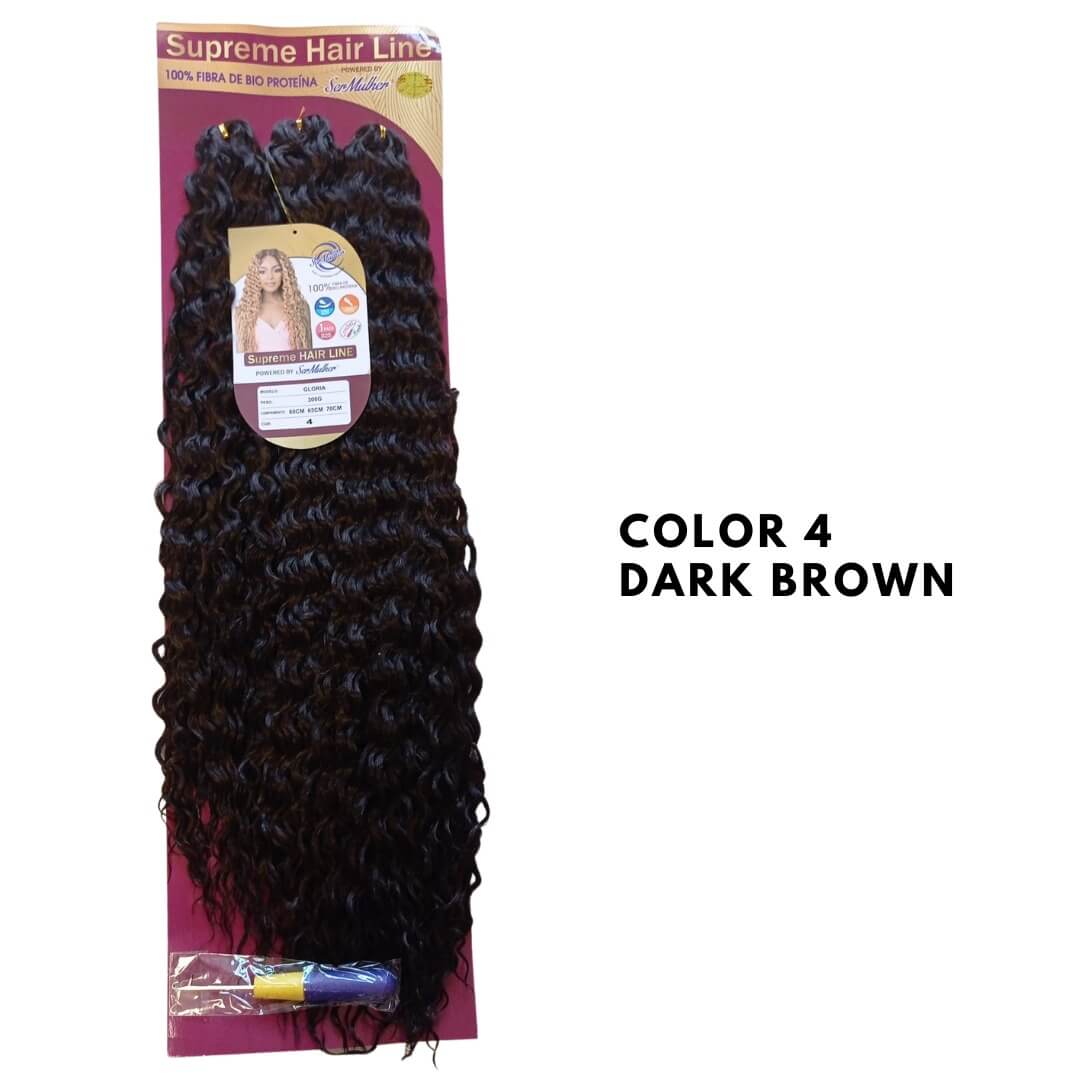 GLORIA – Extension Crochet Braids in Bioproteina – capelli ondulati