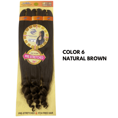 GODDESS CURL BRAID – Extension per treccine afro 70CM, 240GR