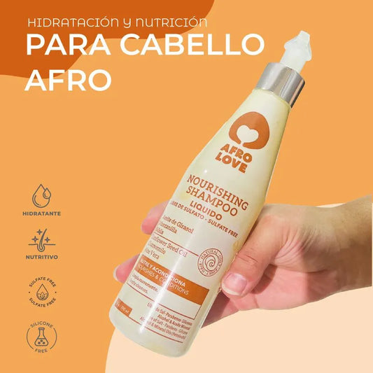 Nourishing Shampoo Liquidò Afro Love -290ml-