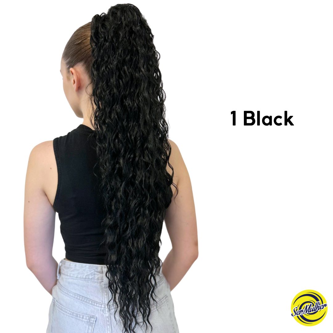 Extension Coda Di Cavallo JACY Capelli Ricci 70 cm